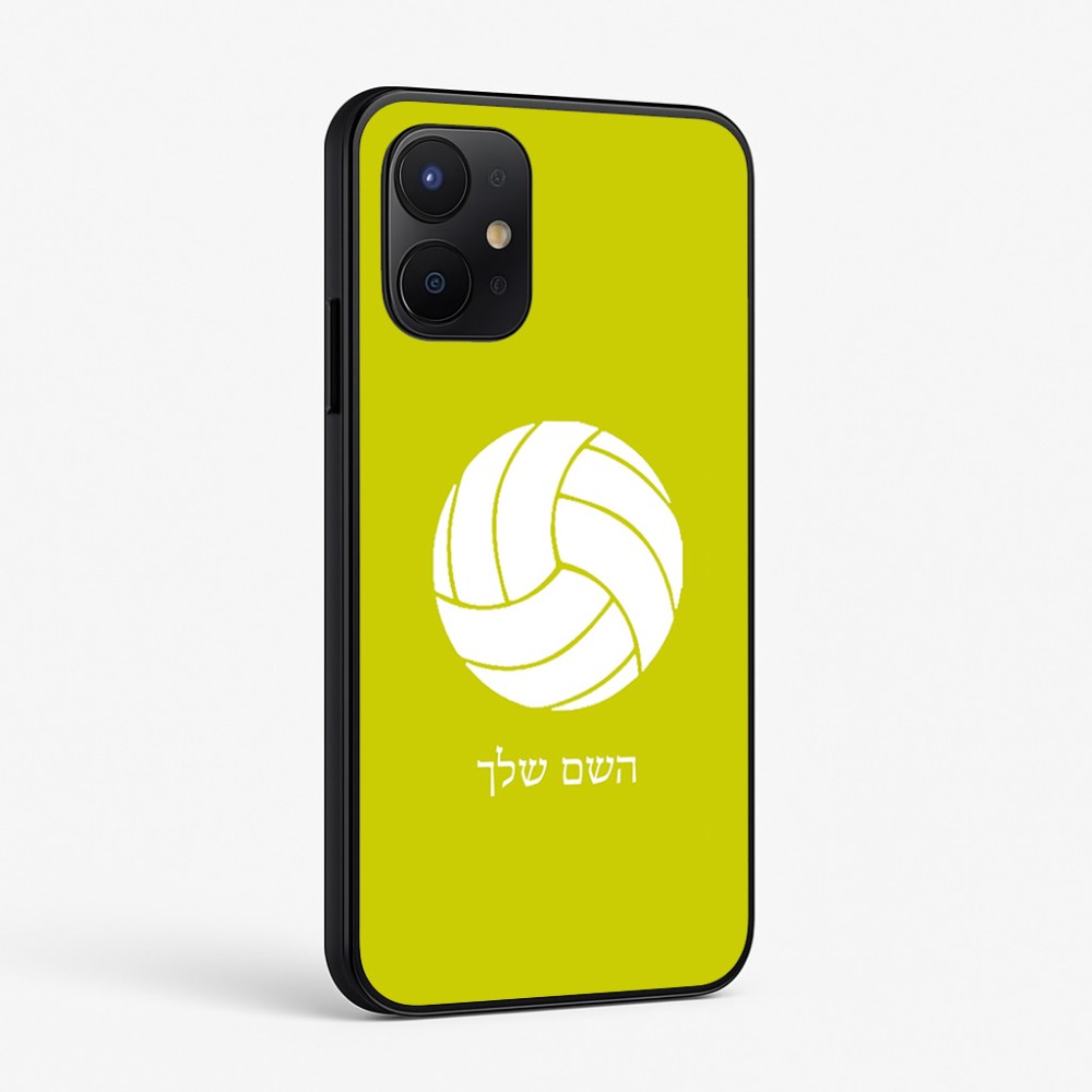 כיסוי בעיצוב אישי עם השם שלך לדגם - Realme P4x 5G בעיצוב כדור כדורעף
