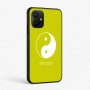 כיסוי בעיצוב אישי עם השם שלך לדגם - Realme P4x 5G בעיצוב סמל יינג יאנג