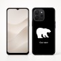 כיסוי בעיצוב אישי עם השם שלך לדגם - Realme P4x 5G בעיצוב דוב