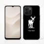 כיסוי בעיצוב אישי עם השם שלך לדגם - Realme P4x 5G בעיצוב צבי