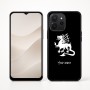 כיסוי בעיצוב אישי עם השם שלך לדגם - Realme P4x 5G בעיצוב דרקון