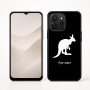 כיסוי בעיצוב אישי עם השם שלך לדגם - Realme P4x 5G בעיצוב קנגורו