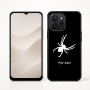 כיסוי בעיצוב אישי עם השם שלך לדגם - Realme P4x 5G בעיצוב עכביש