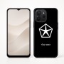 כיסוי בעיצוב אישי עם השם שלך לדגם - Realme P4x 5G בעיצוב קרייזלר