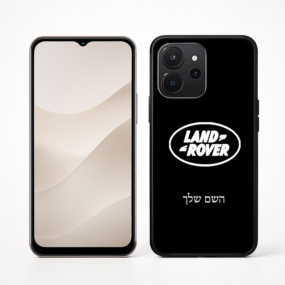 כיסוי בעיצוב אישי עם השם שלך לדגם - Realme P4x 5G בעיצוב לנד רובר