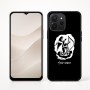 כיסוי בעיצוב אישי עם השם שלך לדגם - Realme P4x 5G בעיצוב אנג'ל מוזיקלי