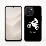 כיסוי בעיצוב אישי עם השם שלך לדגם - Realme P4x 5G בעיצוב מוטוקרוס