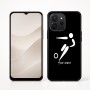 כיסוי בעיצוב אישי עם השם שלך לדגם - Realme P4x 5G בעיצוב כדורגל אולימפי