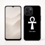 כיסוי בעיצוב אישי עם השם שלך לדגם - Realme P4x 5G בעיצוב אנק - מפתח החיים המצרי