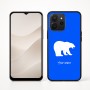 כיסוי בעיצוב אישי עם השם שלך לדגם - Realme P4x 5G בעיצוב דוב