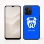כיסוי בעיצוב אישי עם השם שלך לדגם - Realme P4x 5G בעיצוב פרצוף בולדוג