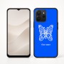 כיסוי בעיצוב אישי עם השם שלך לדגם - Realme P4x 5G בעיצוב פרפר