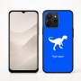 כיסוי בעיצוב אישי עם השם שלך לדגם - Realme P4x 5G בעיצוב דינוזאור