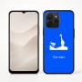 כיסוי בעיצוב אישי עם השם שלך לדגם - Realme P4x 5G בעיצוב ג'ירפה באפריקה