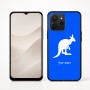 כיסוי בעיצוב אישי עם השם שלך לדגם - Realme P4x 5G בעיצוב קנגורו