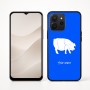 כיסוי בעיצוב אישי עם השם שלך לדגם - Realme P4x 5G בעיצוב חזיר