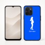 כיסוי בעיצוב אישי עם השם שלך לדגם - Realme P4x 5G בעיצוב אישה בהריון