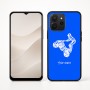 כיסוי בעיצוב אישי עם השם שלך לדגם - Realme P4x 5G בעיצוב רוכב טרקטורונים