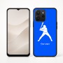 כיסוי בעיצוב אישי עם השם שלך לדגם - Realme P4x 5G בעיצוב שחקן בייסבול