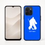 כיסוי בעיצוב אישי עם השם שלך לדגם - Realme P4x 5G בעיצוב הוקי שוערים
