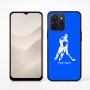 כיסוי בעיצוב אישי עם השם שלך לדגם - Realme P4x 5G בעיצוב שחקן הוקי