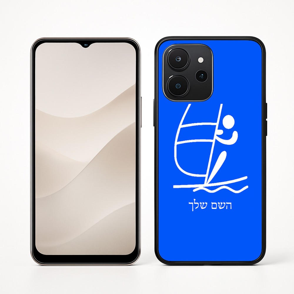 כיסוי בעיצוב אישי עם השם שלך לדגם - Realme P4x 5G בעיצוב שייט אולימפי