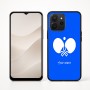כיסוי בעיצוב אישי עם השם שלך לדגם - Realme P4x 5G בעיצוב פינג פונג