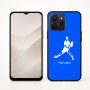 כיסוי בעיצוב אישי עם השם שלך לדגם - Realme P4x 5G בעיצוב שחקן טניס