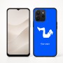 כיסוי בעיצוב אישי עם השם שלך לדגם - Realme P4x 5G בעיצוב אישה מתאמנת