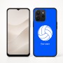 כיסוי בעיצוב אישי עם השם שלך לדגם - Realme P4x 5G בעיצוב כדור כדורעף