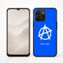 כיסוי בעיצוב אישי עם השם שלך לדגם - Realme P4x 5G בעיצוב אנרכיה