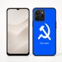 כיסוי בעיצוב אישי עם השם שלך לדגם - Realme P4x 5G בעיצוב פטיש ומגל
