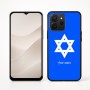 כיסוי בעיצוב אישי עם השם שלך לדגם - Realme P4x 5G בעיצוב מגן דוד - מגן דוד - ישראל
