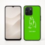 כיסוי בעיצוב אישי עם השם שלך לדגם - Realme P4x 5G בעיצוב חתול