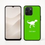 כיסוי בעיצוב אישי עם השם שלך לדגם - Realme P4x 5G בעיצוב דינוזאור