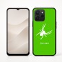 כיסוי בעיצוב אישי עם השם שלך לדגם - Realme P4x 5G בעיצוב עכביש