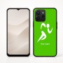 כיסוי בעיצוב אישי עם השם שלך לדגם - Realme P4x 5G בעיצוב רצים אולימפיים