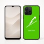 כיסוי בעיצוב אישי עם השם שלך לדגם - Realme P4x 5G בעיצוב קפיצת סקי אולימפית