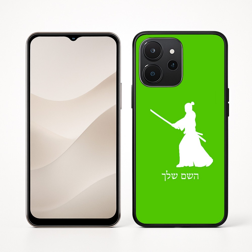 כיסוי בעיצוב אישי עם השם שלך לדגם - Realme P4x 5G בעיצוב סמוראי