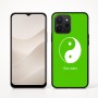 כיסוי בעיצוב אישי עם השם שלך לדגם - Realme P4x 5G בעיצוב סמל יינג יאנג