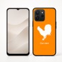 כיסוי בעיצוב אישי עם השם שלך לדגם - Realme P4x 5G בעיצוב תרנגול