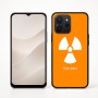 כיסוי בעיצוב אישי עם השם שלך לדגם - Realme P4x 5G בעיצוב פצצת אטום גרעינית