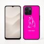 כיסוי בעיצוב אישי עם השם שלך לדגם - Realme P4x 5G בעיצוב חתול