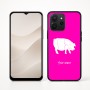 כיסוי בעיצוב אישי עם השם שלך לדגם - Realme P4x 5G בעיצוב חזיר
