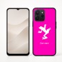 כיסוי בעיצוב אישי עם השם שלך לדגם - Realme P4x 5G בעיצוב צפרדע טרופית
