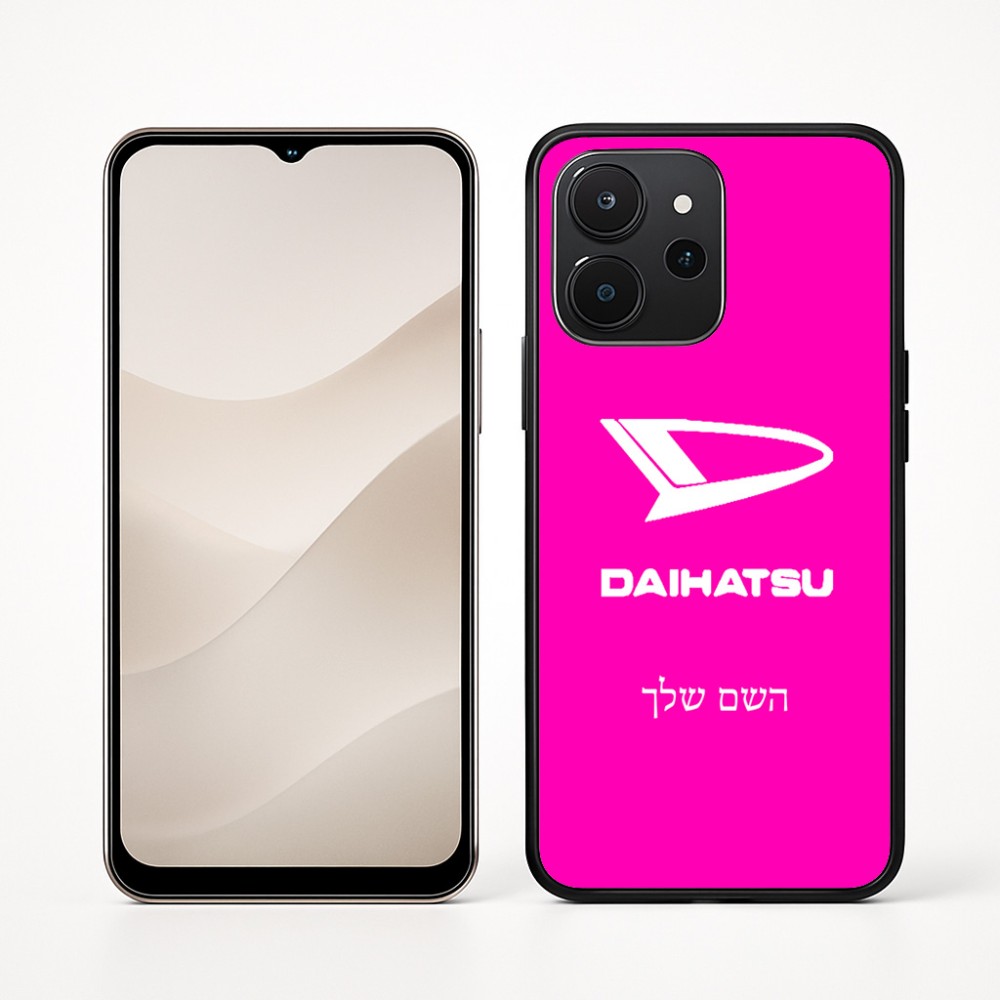 כיסוי בעיצוב אישי עם השם שלך לדגם - Realme P4x 5G בעיצוב דייהטסו