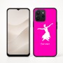 כיסוי בעיצוב אישי עם השם שלך לדגם - Realme P4x 5G בעיצוב בלרינה