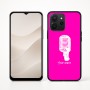 כיסוי בעיצוב אישי עם השם שלך לדגם - Realme P4x 5G בעיצוב מיקרופון