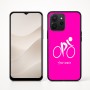כיסוי בעיצוב אישי עם השם שלך לדגם - Realme P4x 5G בעיצוב אופניים אולימפיים