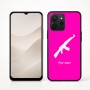 כיסוי בעיצוב אישי עם השם שלך לדגם - Realme P4x 5G בעיצוב אק 47